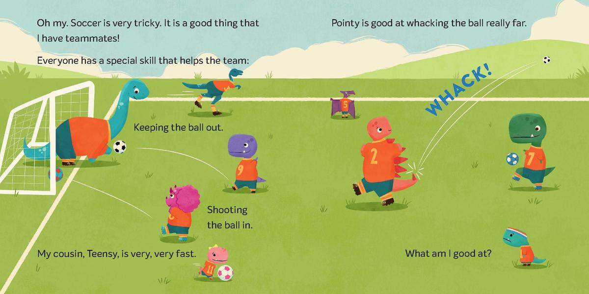 Tiny T. Rex Tries Soccer - Image 5