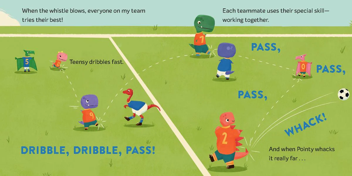 Tiny T. Rex Tries Soccer - Image 6