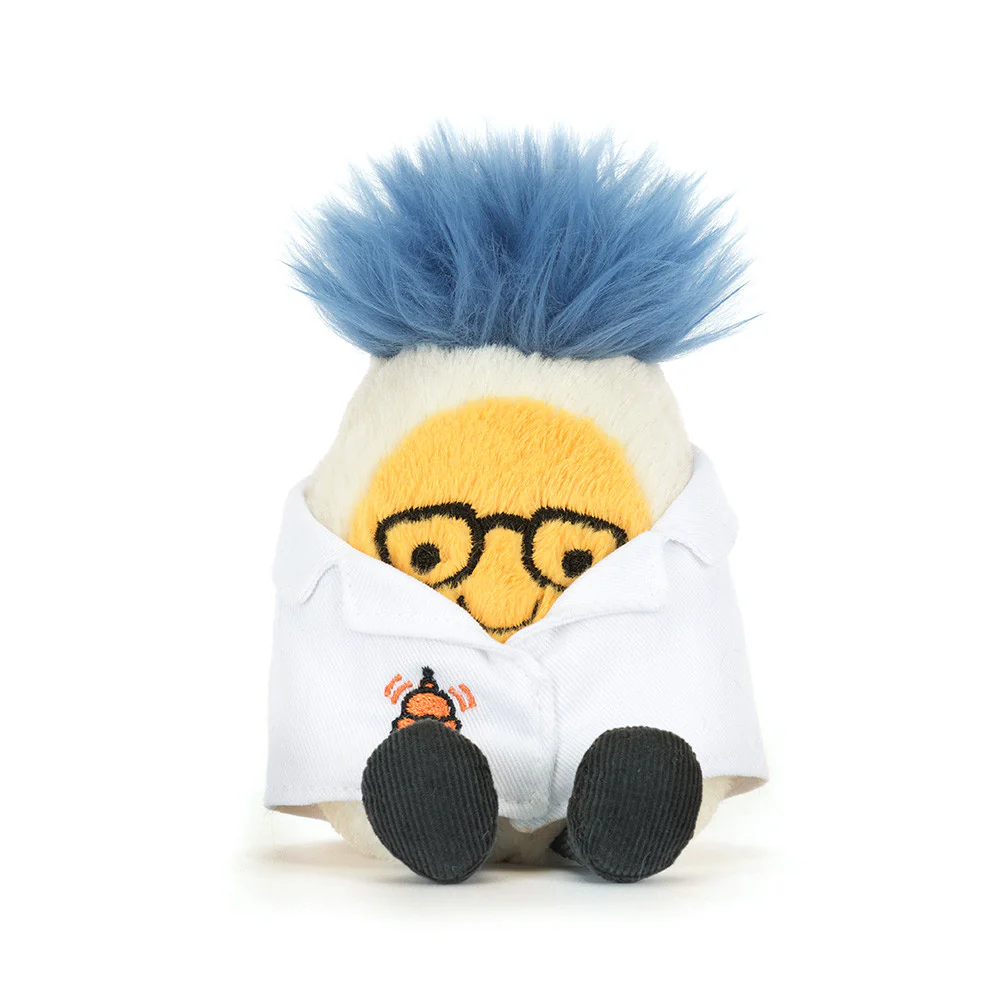 Amuseables Boiled Egg Scientist Outfit - Image 3