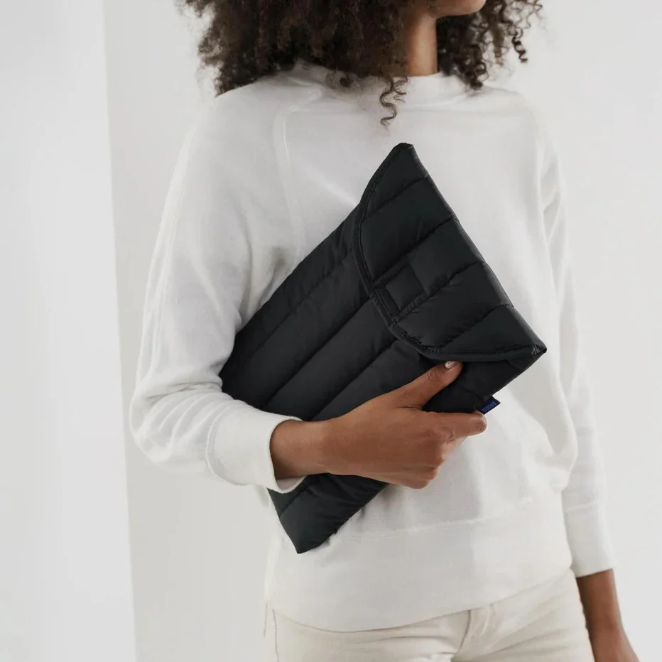 Puffy Laptop Sleeve 13"/14": Black - Image 3